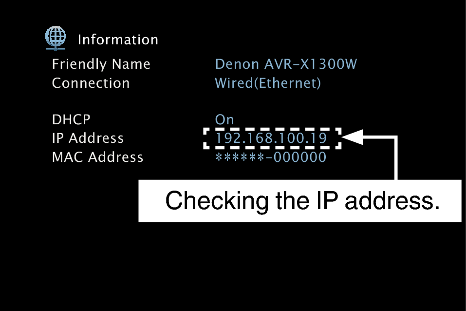 GUI NetworkInfo X1300